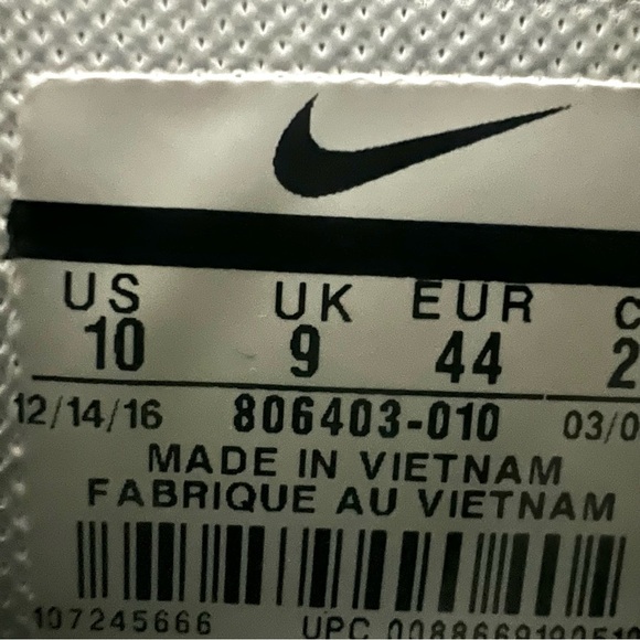 Nike Air Force 1 '07 High LV8 Mens Size 10 Gray Pink Athletic Shoes Sneakers - Picture 13 of 14